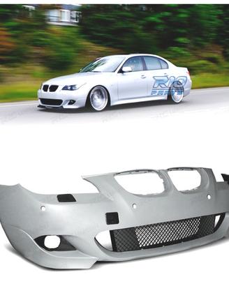 PARAURTI ANTERIORE BMW E60 E61 03-07 LOOK M PDC SR