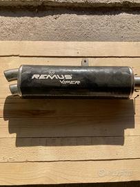 Scarico remus viper in carbonio