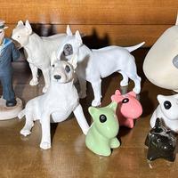 Collezione statuine Bull Terrier