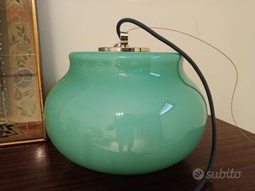 Lampada a sospensione vintage anni 70 space age 