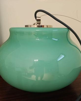 Lampada a sospensione vintage anni 70 space age 
