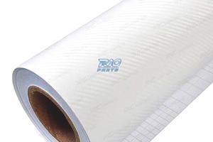 VINILE ADESIVO EFFETTO CARBONIO BIANCO