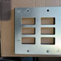 Placca in metallo originale  BTicino