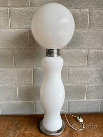 Lampada da terra Space Age anni '70  vetro Murano
