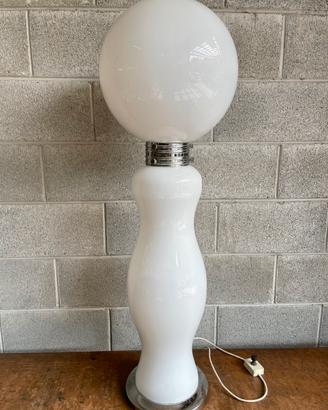Lampada da terra Space Age anni '70  vetro Murano