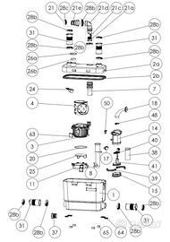Ricambi Sanivite "3+" Sanitrit SFA