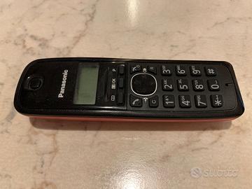 Telefono cordless Panasonic KX-TG1611 DECT Rosso