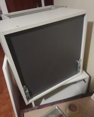 5 pensili da cucina in robusto laccato lucido  