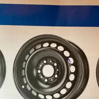 cerchio ferro bmw serie 3 anni 90