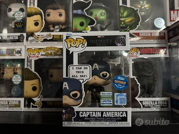 Captain America Funko Pop (1480)
