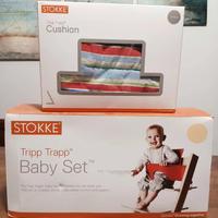 Riduttore e cuscino per seggiolone Stokke