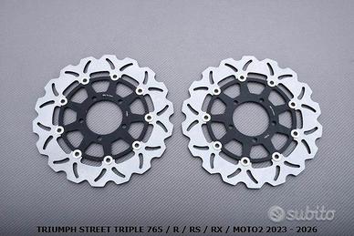 Dischi anteriore TRIUMPH STREET TRIPLE 765 2023 26