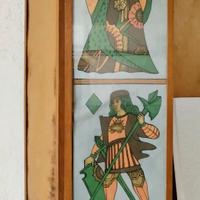 paravento quadro cornice anni 50