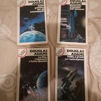 Lotto Douglas Adams 4 volumi serie Guida galattica