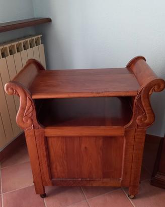 carrello in noce massiccio 
