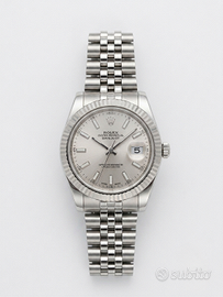 Orologio Datejust con bracciale in acciaio