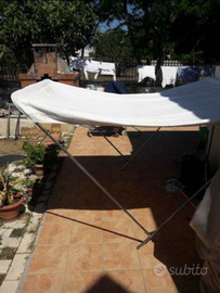 Tendalino due archi acciaio inox