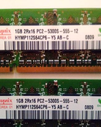 Ram 1gb x2