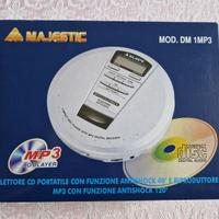 Lettore CD portatile Majestic