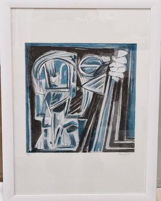 Serigrafia di Vittorio Basaglia