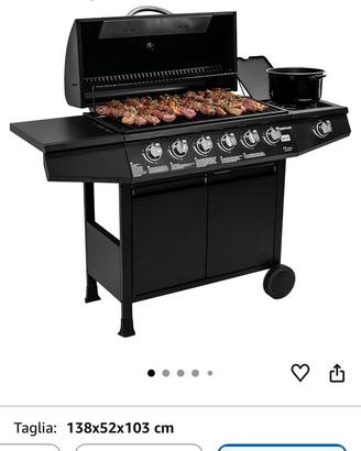 Barbecue a gas
