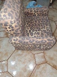 Poltrona per bambini leopard