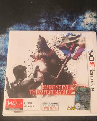 Resident Evil The Mercenaries 3D 3DS 2DS