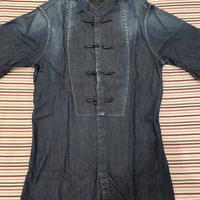 CAMICIA DSQUARED2 IN JEANS SKINNY COREANA NUOVA 48