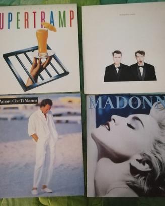 Vinili cinque 33 giri e venti 33 giri