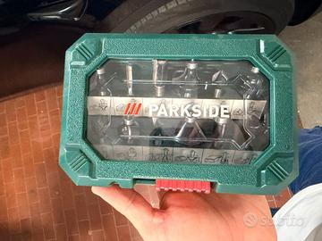 Set 12 Frese Parkside per fresatrice verticale