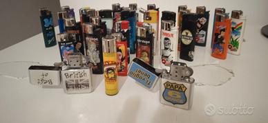  Lotto di Accendini Rari e da Collezione (Clipper,