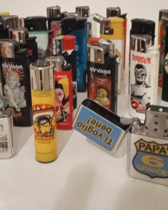  Lotto di Accendini Rari e da Collezione (Clipper,