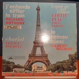 7" EP 45 GIRI - LES GRANDS SUCCES DE PARIS