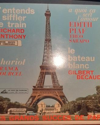 7" EP 45 GIRI - LES GRANDS SUCCES DE PARIS