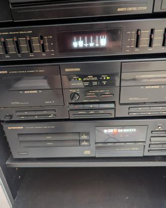 Pioneer DECK HIFI + 2 piccole casse