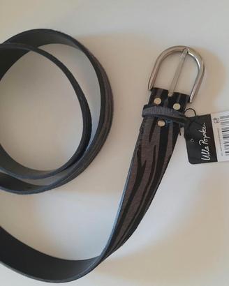 Cintura Ulla Popken Vera Pelle Zebrata Tg 135