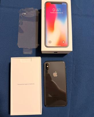 IPhone X 64gb nero - Senza batteria non funziona