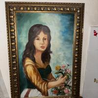 Ritratto di donna in stile antico