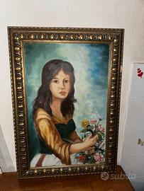 Ritratto di donna in stile antico