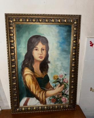 Ritratto di donna in stile antico