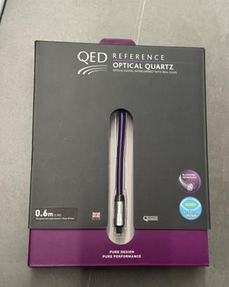 Cavo ottico QED Reference Optical Quartz 0.6m