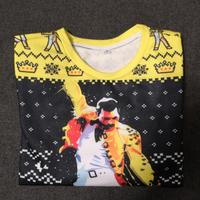Felpa Freddie Mercury edizione Natalizia 