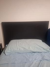 GRATIS Letto singolo IKEA Malm nero (140 × 200 cm)