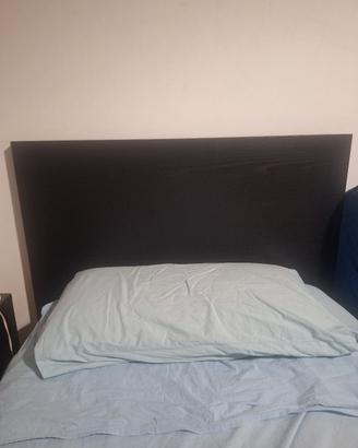 GRATIS Letto singolo IKEA Malm nero (140 × 200 cm)