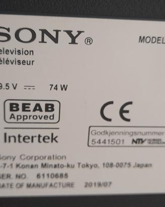 tvc sony 40" smart tv