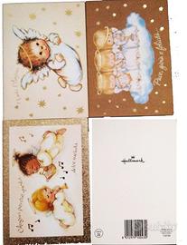 38 Biglietti Auguri Natale angelo custode vintage
