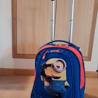 Trolley zaino Minion scuola