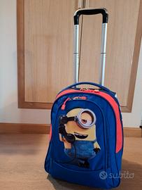 Trolley zaino Minion scuola