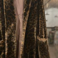 Cappotto vintage anni 70 eco pellicia leopardato