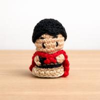 Mini amigurumi capitano Shang - Mulan